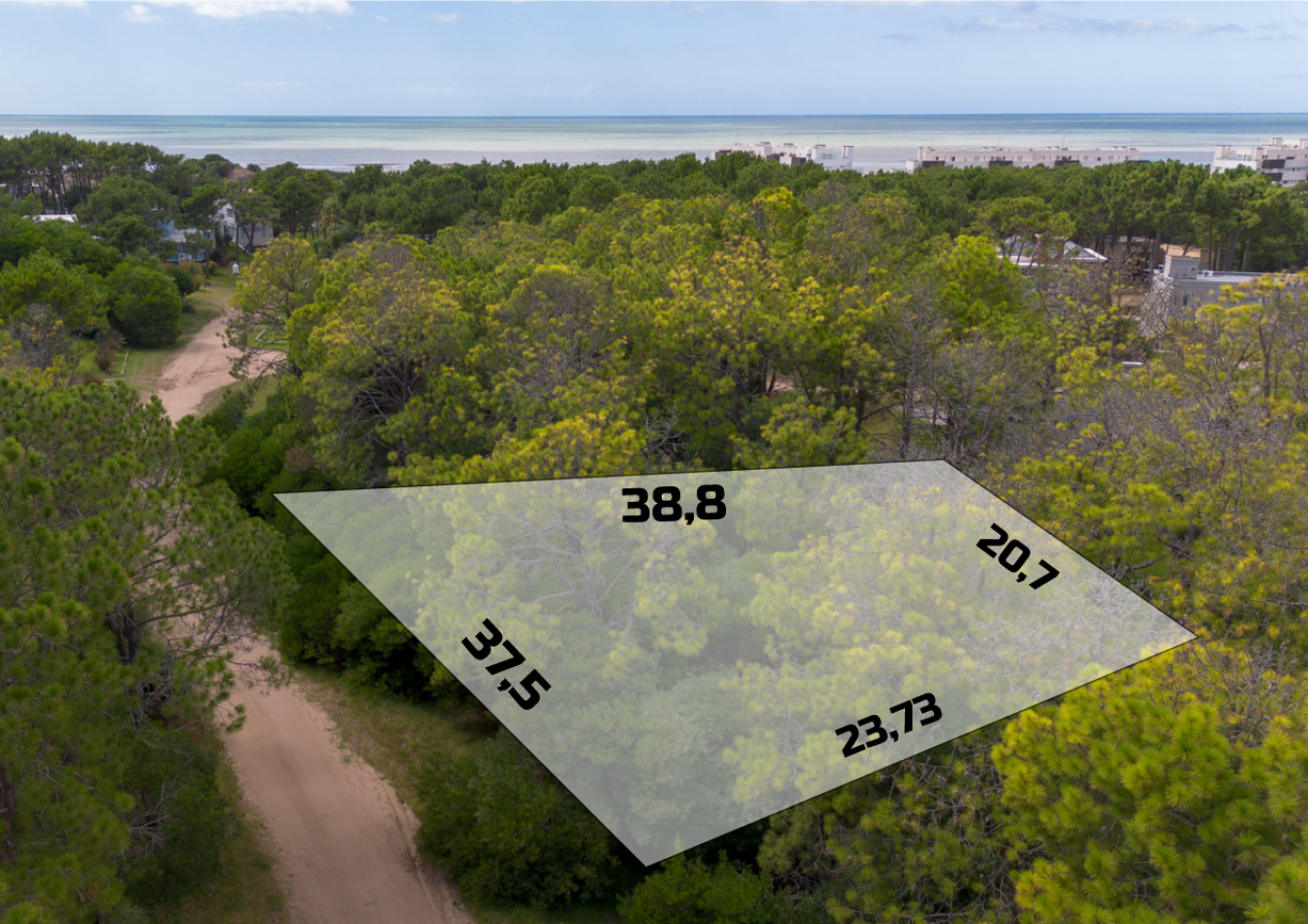 LOTE EN VENTA EN PINAMAR NORTE - ENTORNO RESIDENCIAL Y ZONA TRANQUILA